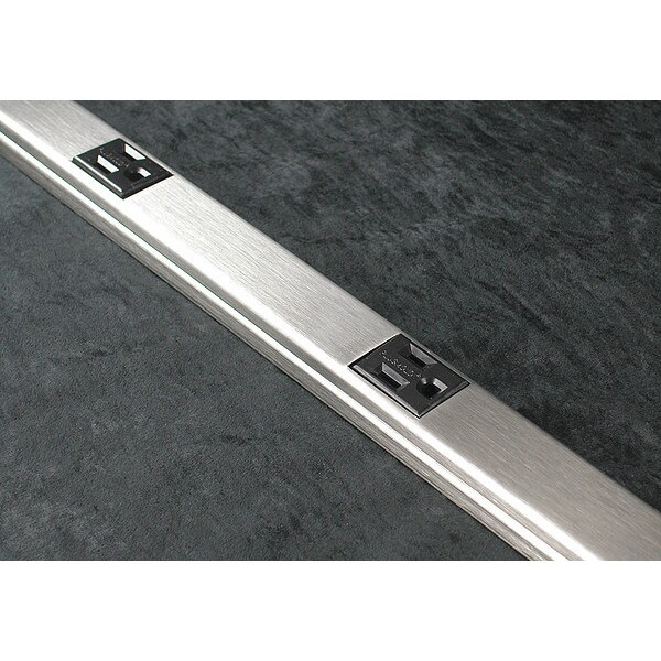 Prewired Raceway, 15A, 5 Outlet, Ivory