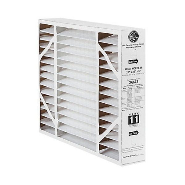 20x20x5 Pleated Air Filter, MERV 10