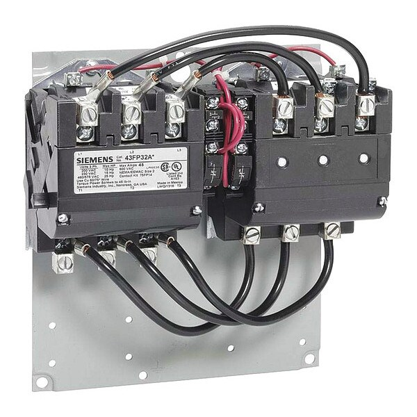 240VAC Reversing Magnetic Contactor 3P 90A NEMA 3