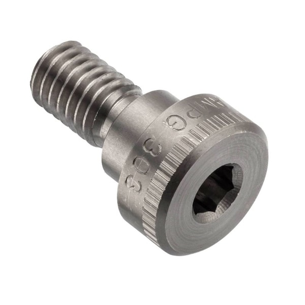 Shoulder Screw, 3A Thr Sz, 5/8 Thr Lg, 1/4 in Shoulder Lg, 18-8 Stainless Steel