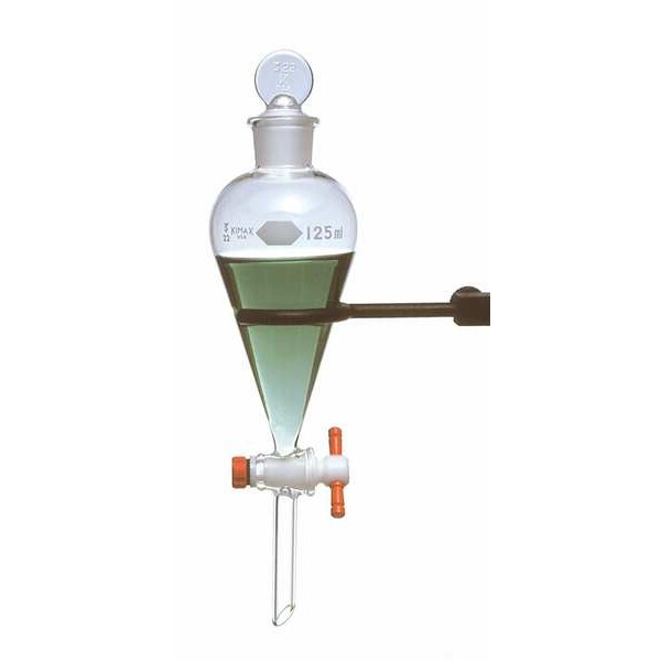 Funnel, 250mL, Clear, 60mm Overall L, PK4