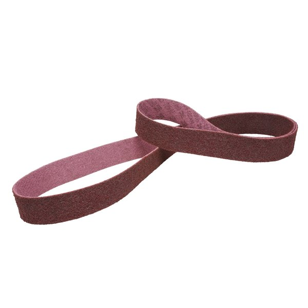 Surface Conditioning Film Backed Belt, 3inx132in A MED, 5/pk