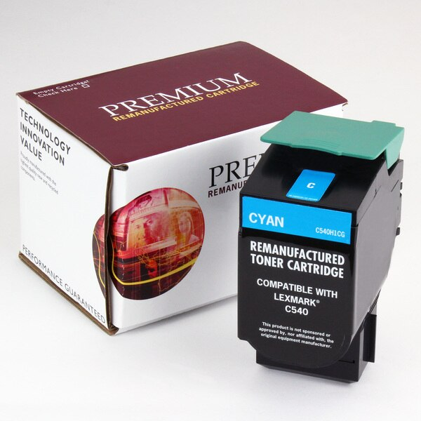 Toner For C540H1CG, Cyan, 2K Pages