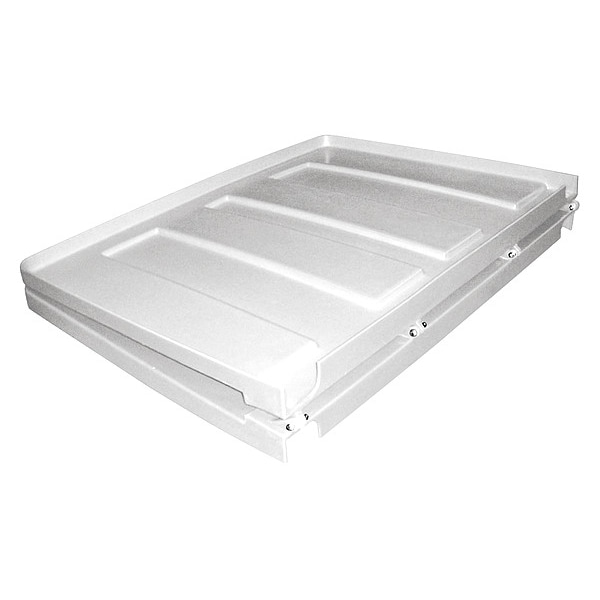 Truck Lid, White, Fits 45-9/10 cu. ft.
