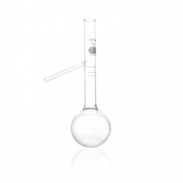 Engler Distilling Flask, 125mL, Clear, PK24