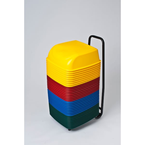 Cinema Seats, Rolling Cart, Multi, PK36