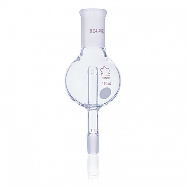 Bottom Vapor Tube Trap, 100mL, 160mm