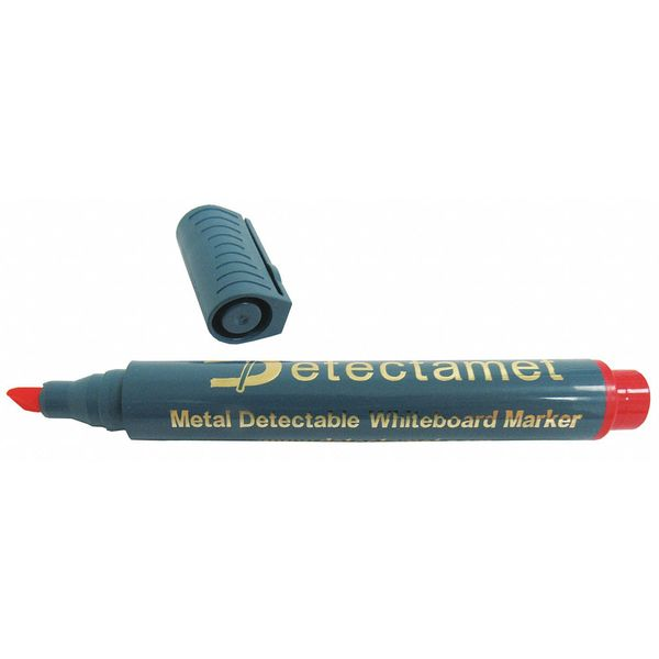 Detectable Dry Erase Marker Set, Round Barrel, PK10