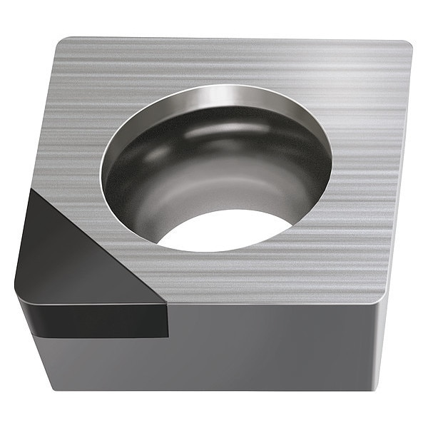 Square Turning Insert, Square, 3/8 in, SPGW, 1/32 in, PCD