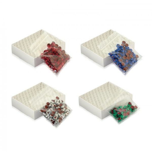 Autosampler Vial, Blue Alum Seal, PK100