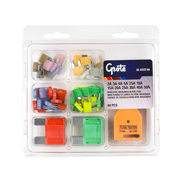 Mini and Maxi Fuse Assortment, PK64