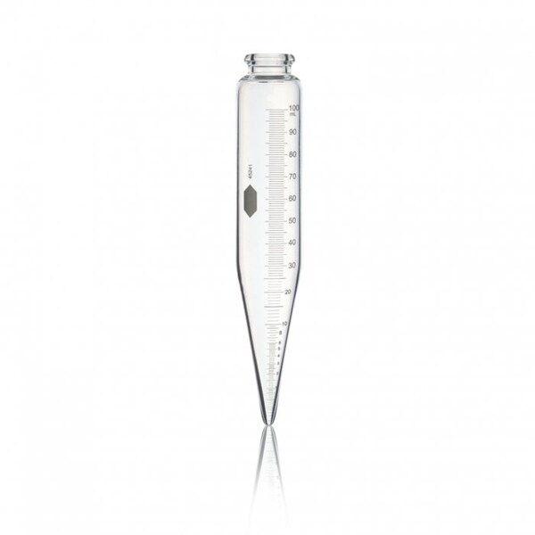 Conical Test Centrifuge Tube, 100mL, PK12