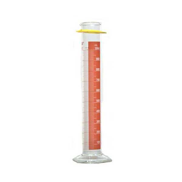 Graduated Cylinder, 520mm H, 2000mL, PK4