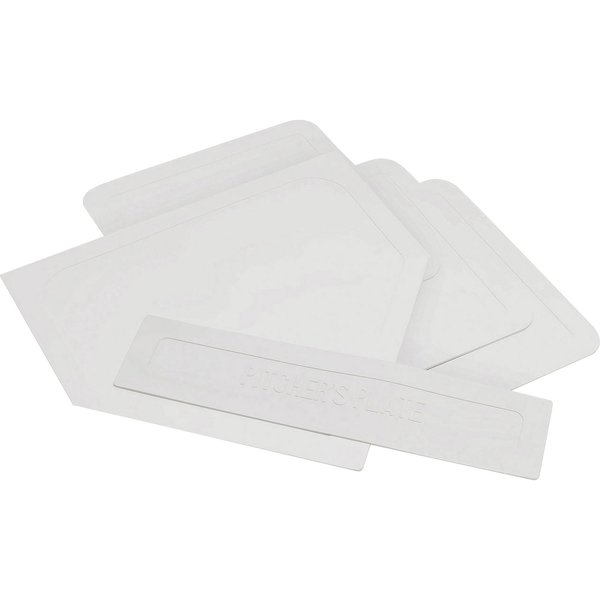 Indoor Outdoor Throwdown, White, PK5