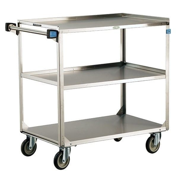 Stainless Steel Utility Cart; 500 Lb Capacity, 3 Shelf, 21