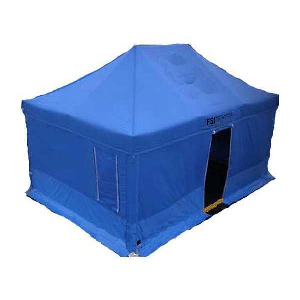 Pop Up Shelter, Aluminum/Nylon, 24 in. W