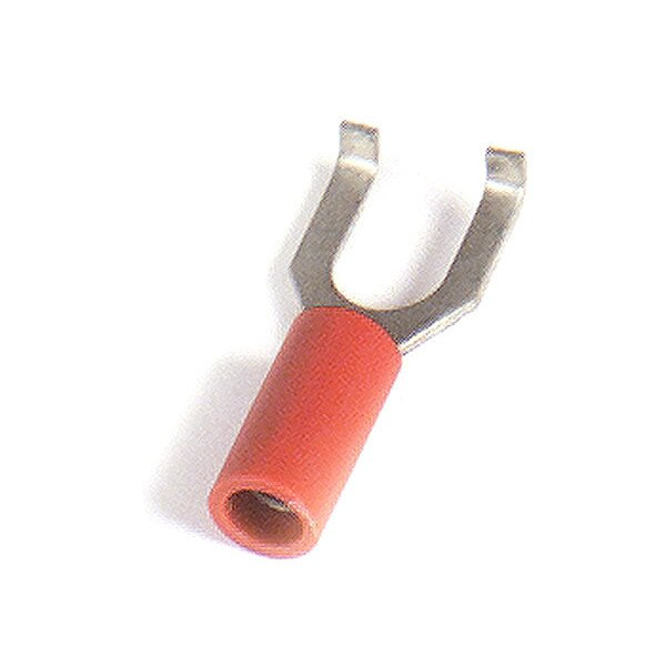 22-18 AWG Vinyl Spade Flange Terminal #10 Stud PK15