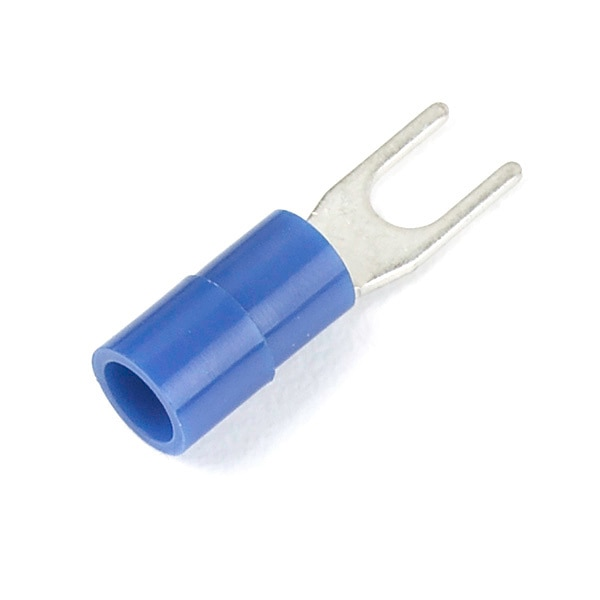 16-14 AWG Nylon Spade Terminal #10 Stud PK15