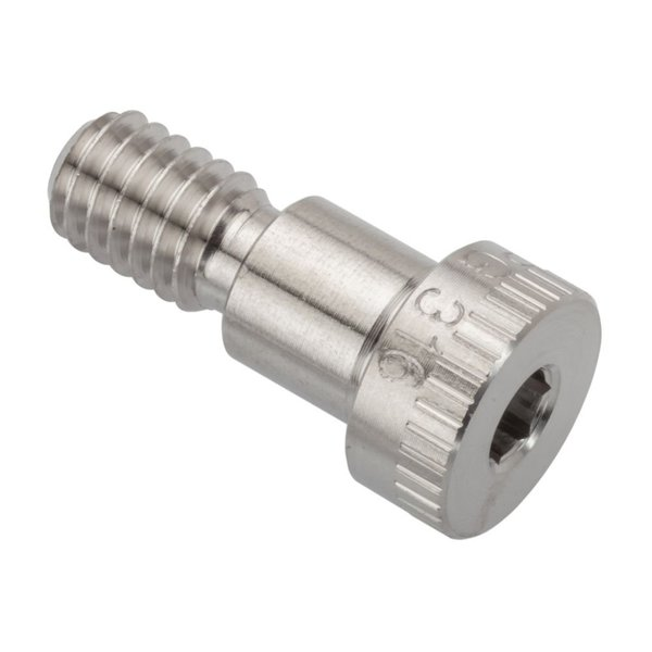 Shoulder Screw, 3A Thr Sz, 1/2 Thr Lg, 3/8 in Shoulder Lg, 316 Stainless Steel