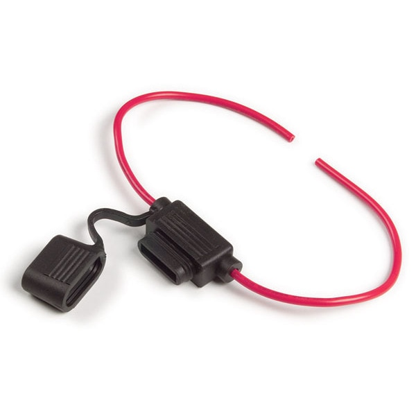Fuse Holder, ATO/ATC, 20 Amp, 16 ga., Cap