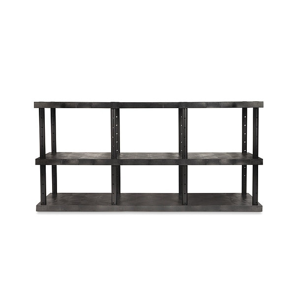 Dura-Shelf, Adjst, Solid Top, 96 x 24, 48