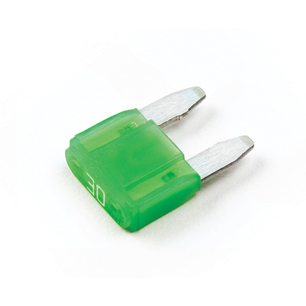 Mini Fuse W/Led, 30A, PK2