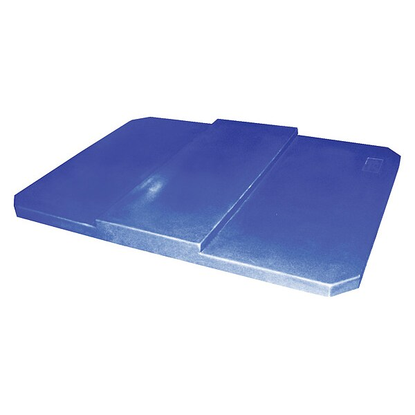 Cube Truck Lid, Blue, Fits 25 cu. ft.