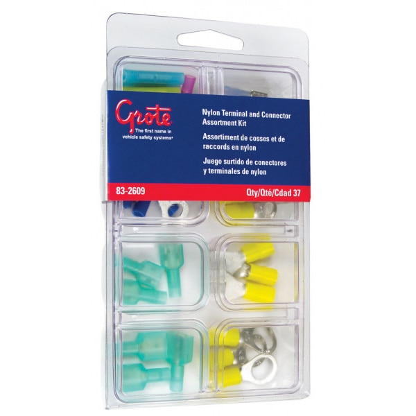 Nylon Terminal Assortment Kit, PK37