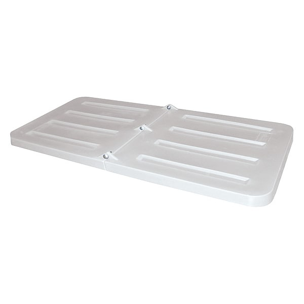 Tilt Truck Lid, White, Fits 29-3/4 cu. ft.