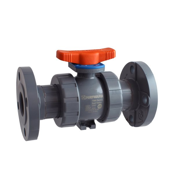 Ball Valve, True Union, CPVC/FPM, 1