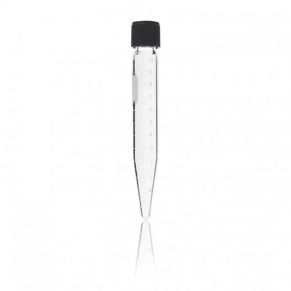 Conical Centrifuge Tube, 10mL, Clear, PK12