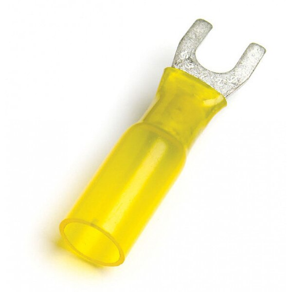 Heat Shrink Spade, 12-10 Ga, 1/4