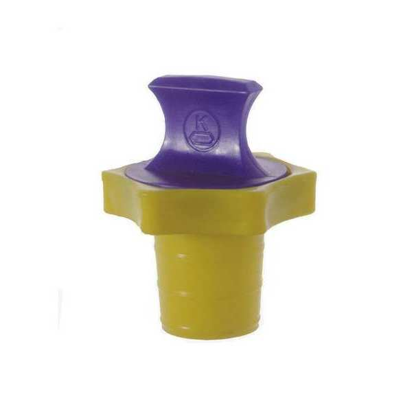 Stopper, Yellow, 9 Sz, PK6