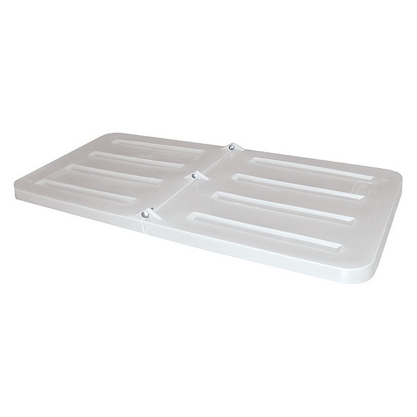 Tilt Truck Lid, White, Fits 29-3/4 cu. ft.