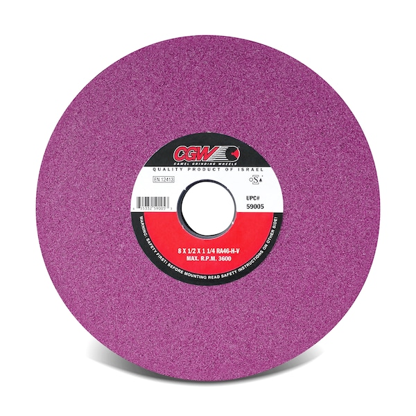 Grinding Whl, 12x1.5x5, 7.5x.5