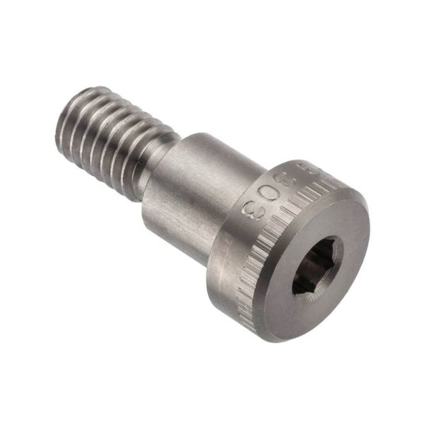 Shoulder Screw, 3A Thr Sz, 5/8 Thr Lg, 1/2 in Shoulder Lg, 18-8 Stainless Steel
