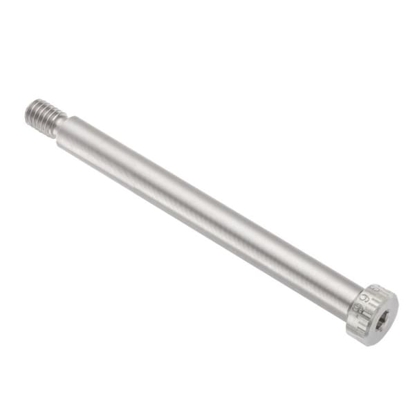 Shoulder Screw, 3A Thr Sz, 1/2 Thr Lg, 4 in Shoulder Lg, Aluminum