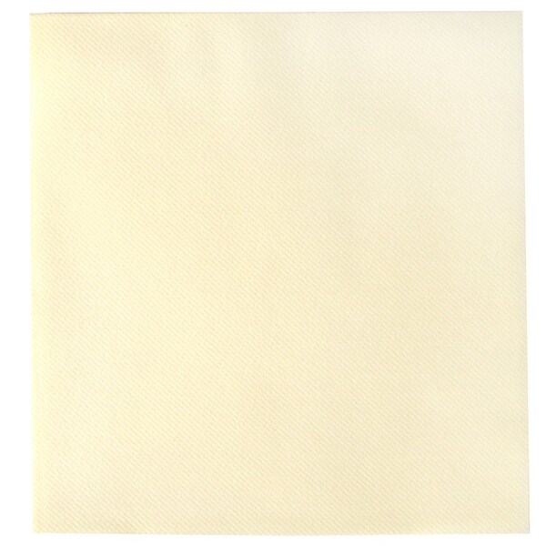 Ecru Dinner Napkin, 1/4 Fold, PK75