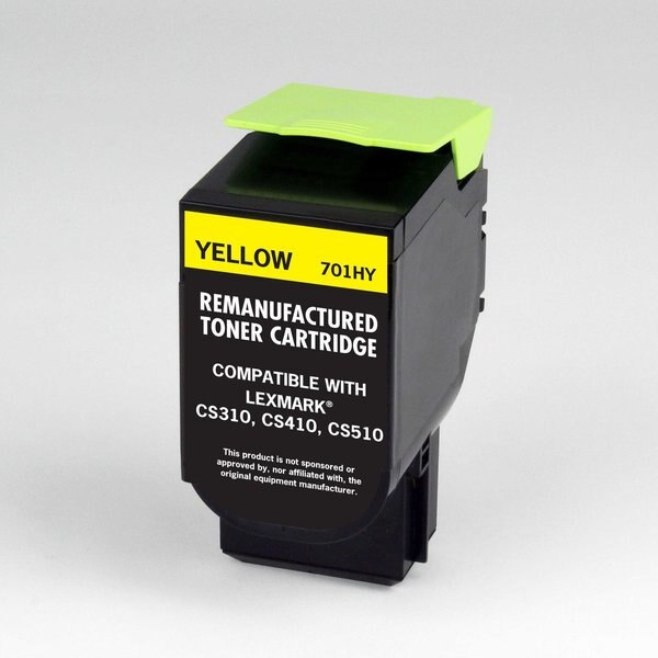 Toner For CS310 701HY, Yellow, 3K Pages