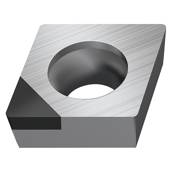 Diamond Turning Insert, Diamond, 3/8 in, CPGW, 80  Degrees, 1/32 in, PCD