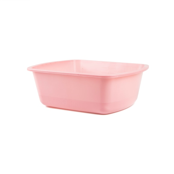 Basin, Wash, Rectangle, 6qt., Rose, PK50