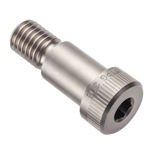 Shoulder Screw, 3A Thr Sz, 7/8 Thr Lg, 1 in Shoulder Lg, 18-8 Stainless Steel