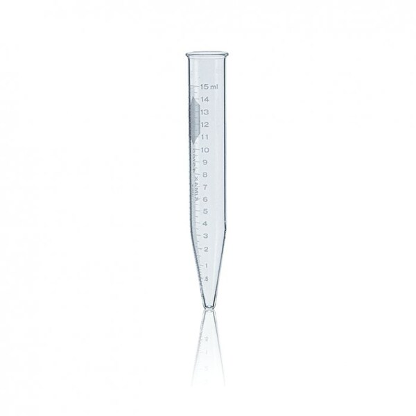 Conical Centrifuge Tube, 15mL, Clear, PK12