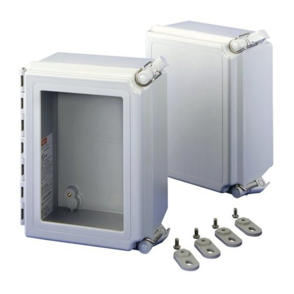 NEMA 4, 4X, 12, 13 12.0 in H x 10.0 in W x 6.0 in D Wall Mount
