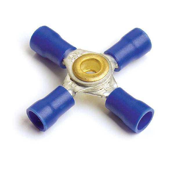 Connector 4 Way, 16-14 Ga, PK5