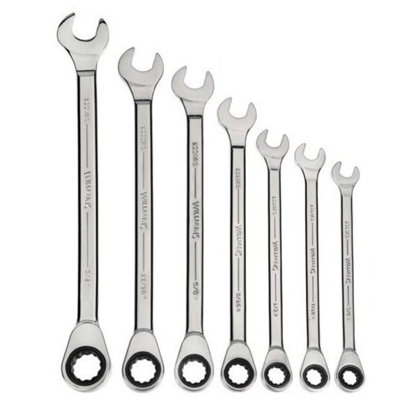 Williams Ratchet Combo Wrench, 12, 19mm