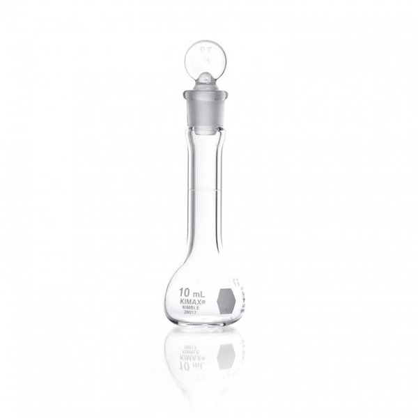 Volumetric Flask, 10mL, Clear, PK12