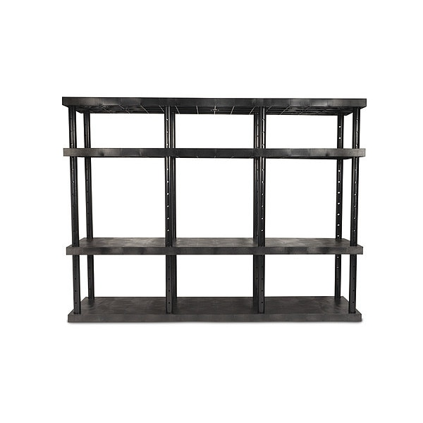Dura-Shelf, Adjst, Solid Top, 96 x 24, 72