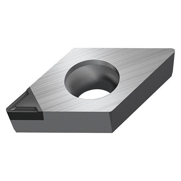Diamond Turning Insert, Diamond, 3/8 in, DCGT, 55  Degrees, 0.0080 in, PCD