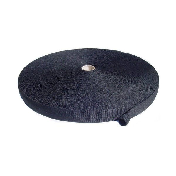 Chafe Guard, Nylon, 50ft, Blk, 1-1/2